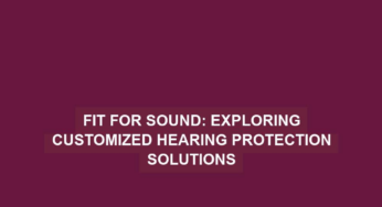 Fit for Sound: Exploring Customized Hearing Protection Solutions