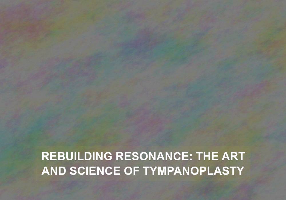 Rebuilding Resonance: The Art and Science of Tympanoplasty